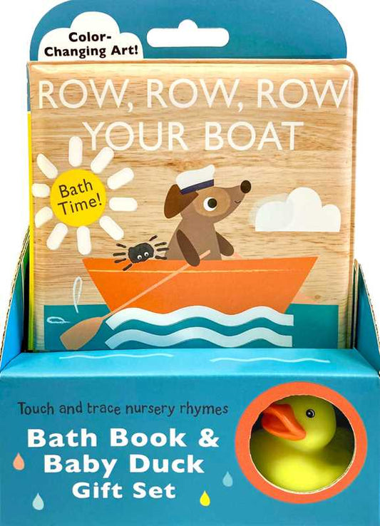 Boat Bath Book & Baby Duck Gift Set