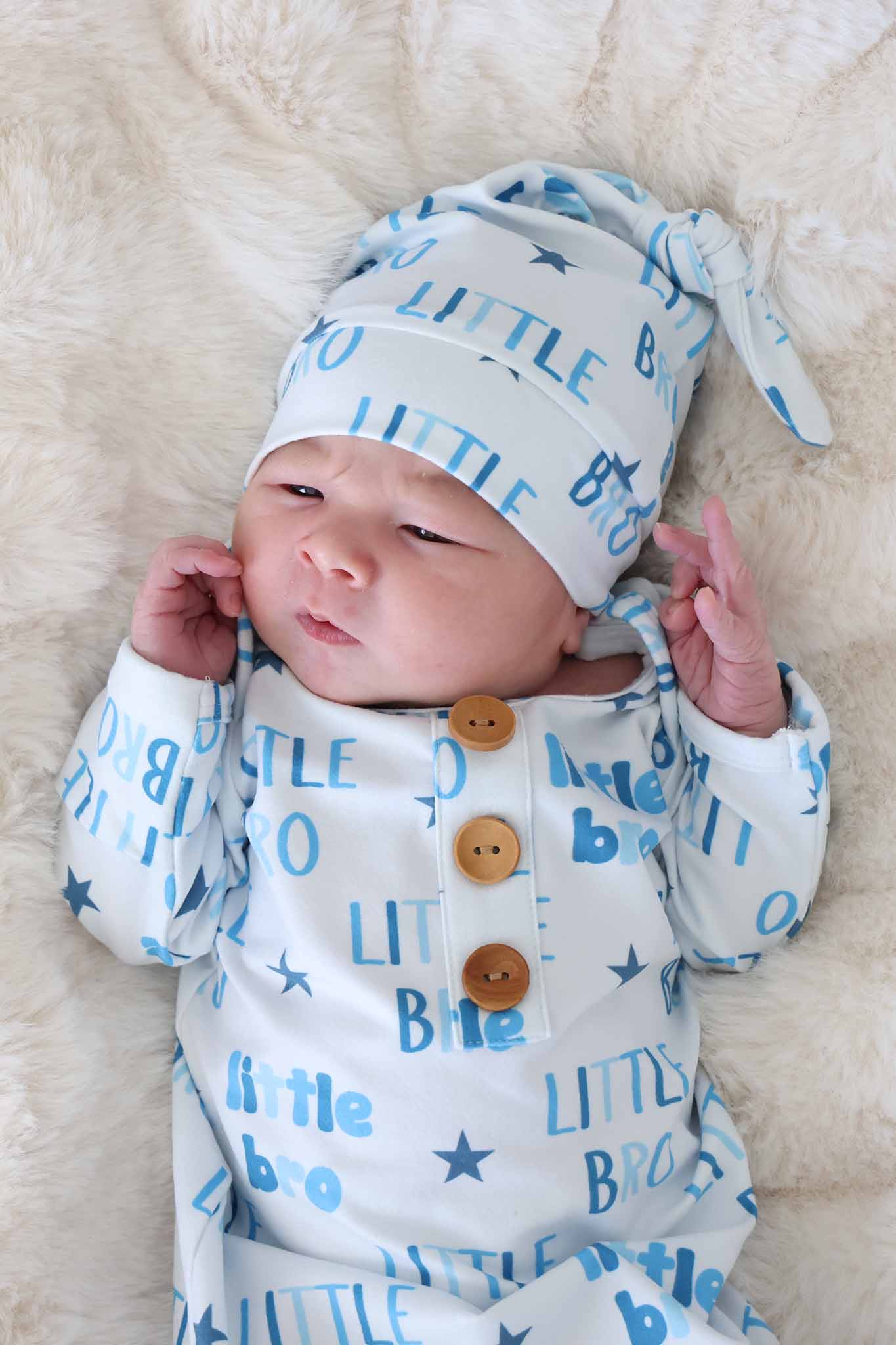 Little Bro Gown Set