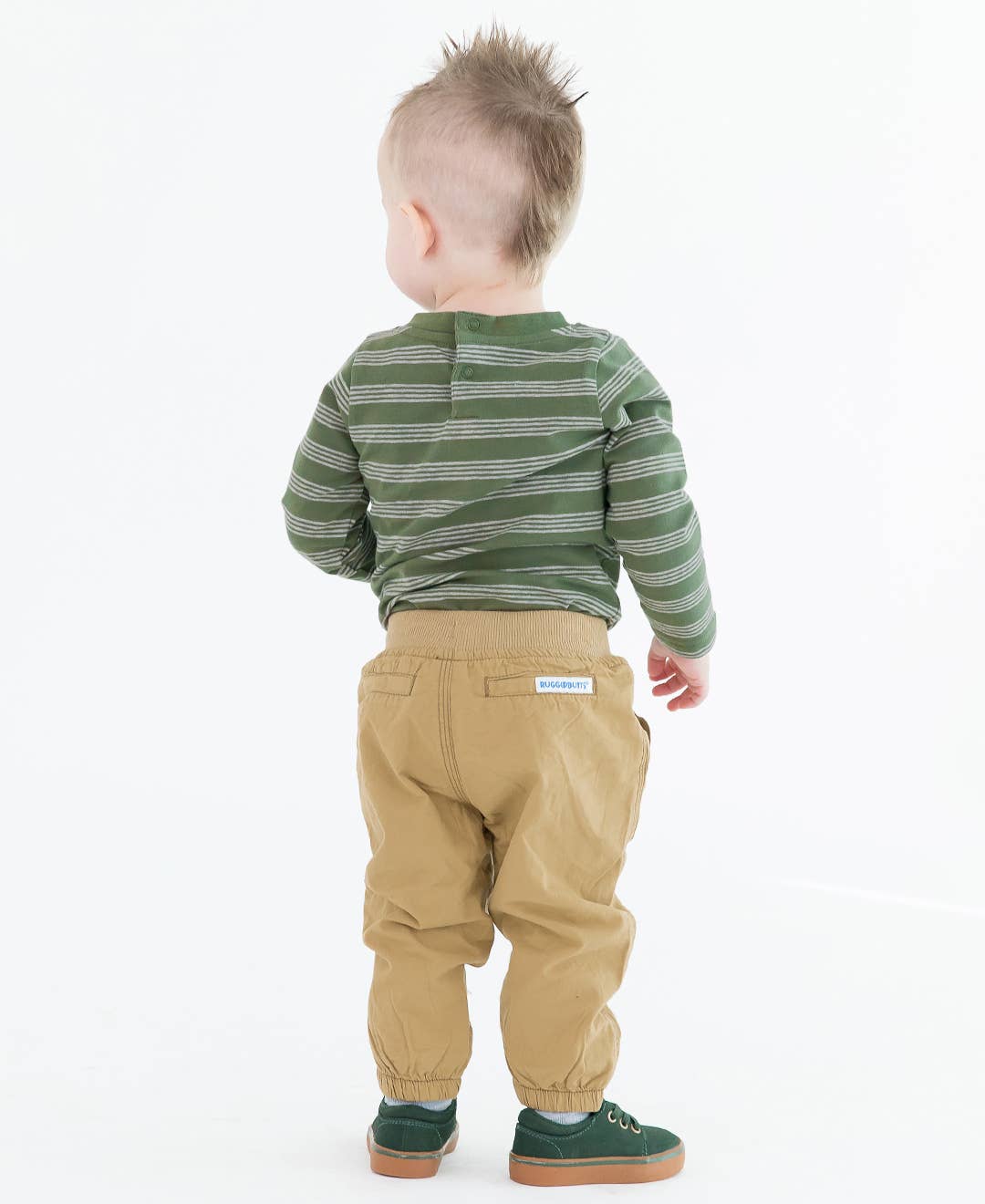 Boys Khaki Jogger Pants