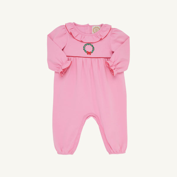 LS Ramona Ruffle Romper Hamptons Wreath
