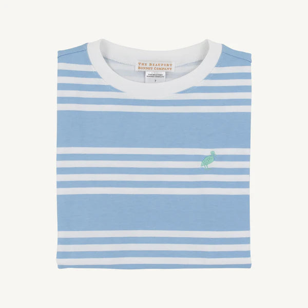 Carter Crewneck in Saddle Ridge Sky
