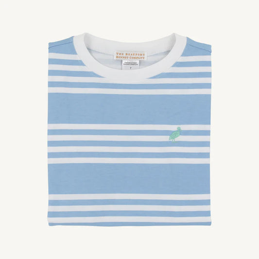 Carter Crewneck in Saddle Ridge Sky
