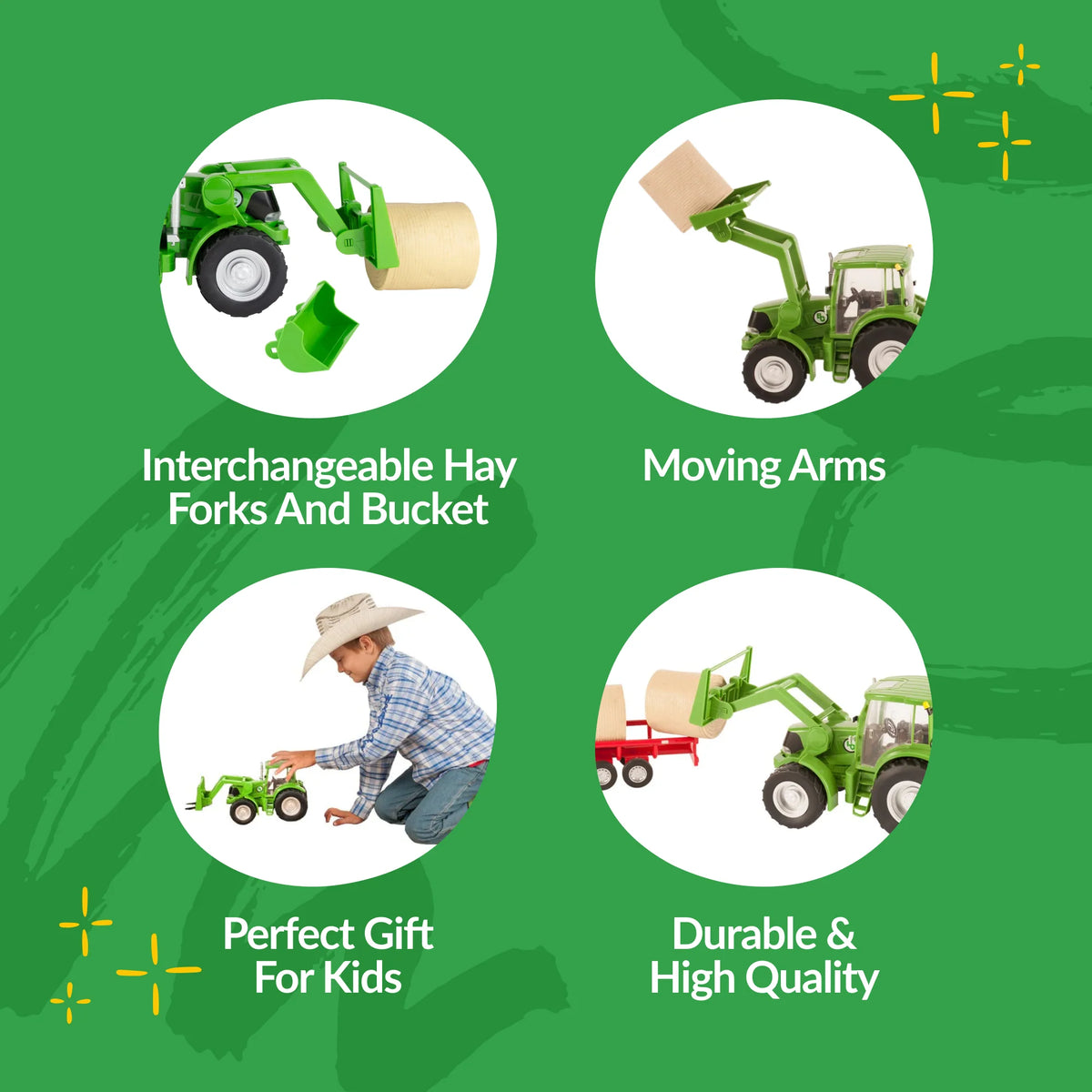 Tractor & Implements Set