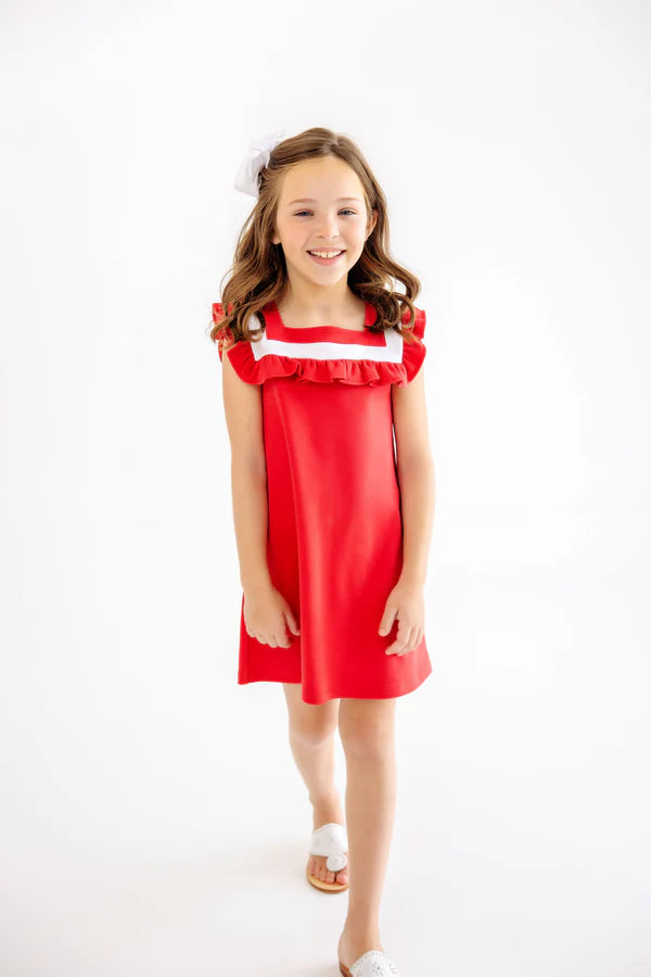 Darla Dress in Richmond Red