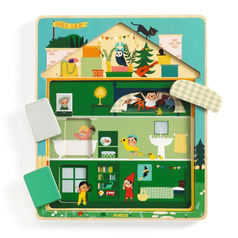 Wooden Puzzle Chez Leo