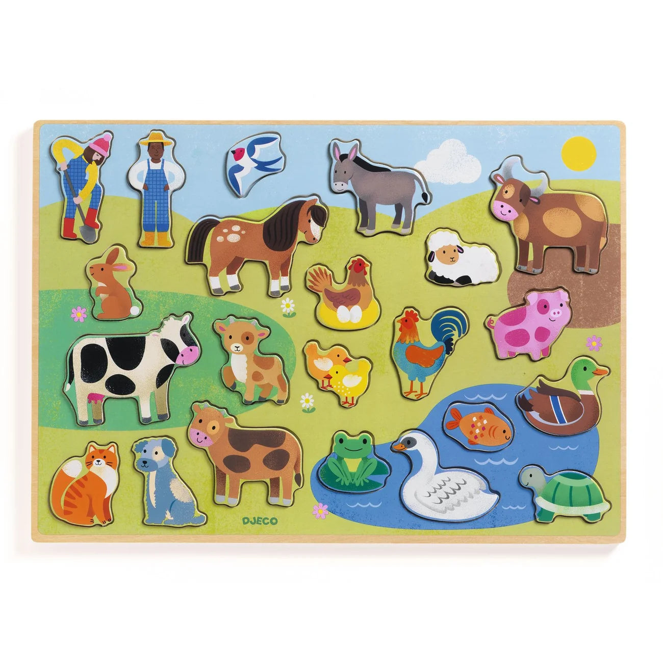 Wooden Puzzle Campo
