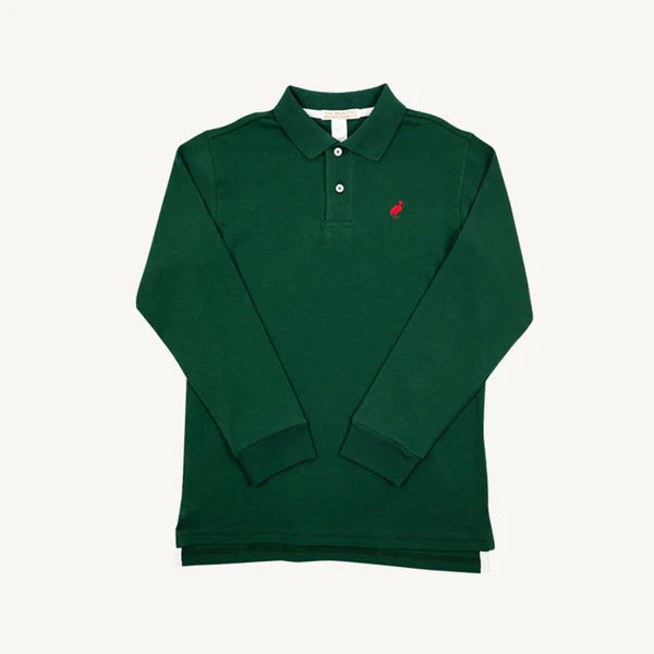 Prim & Proper Polo l/s Grier Green