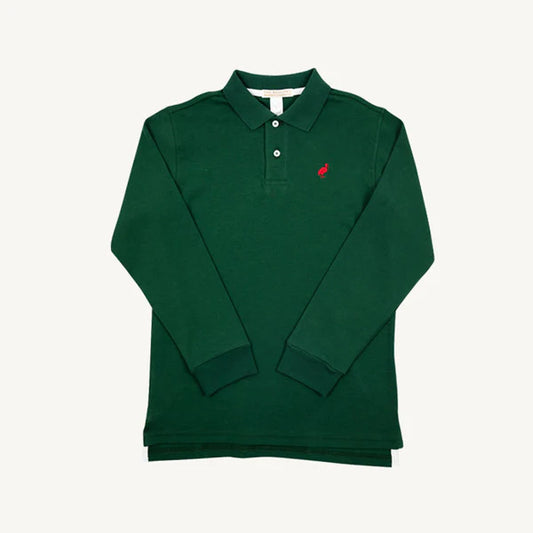Prim & Proper Polo l/s Grier Green
