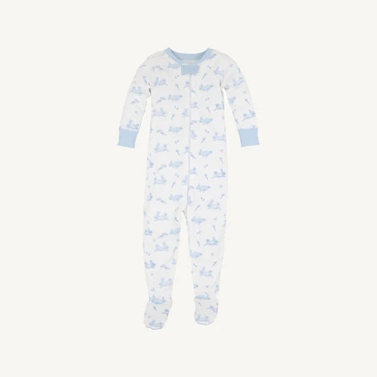 Knox Night Footed PJ in Hops