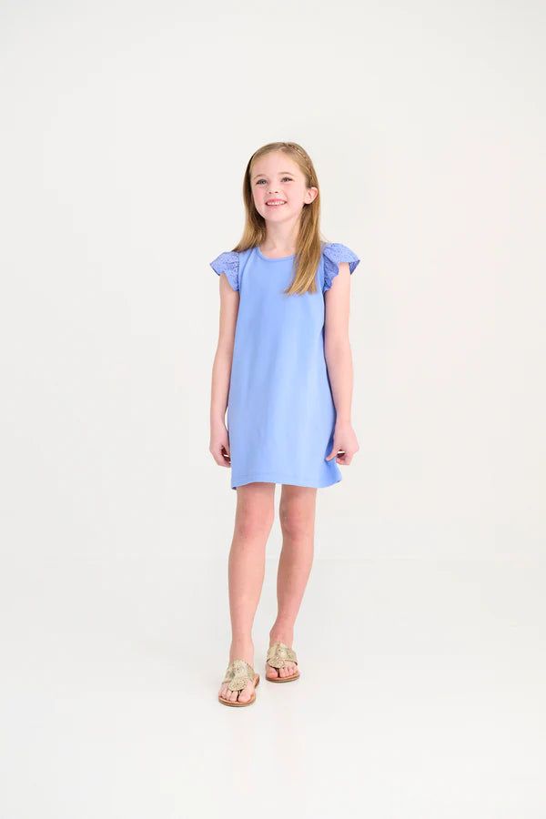 Ellen's Eyelet Dress in Barbados