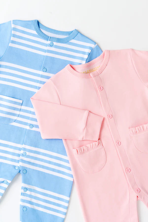 Paxton Playsuit in Saddle Sky