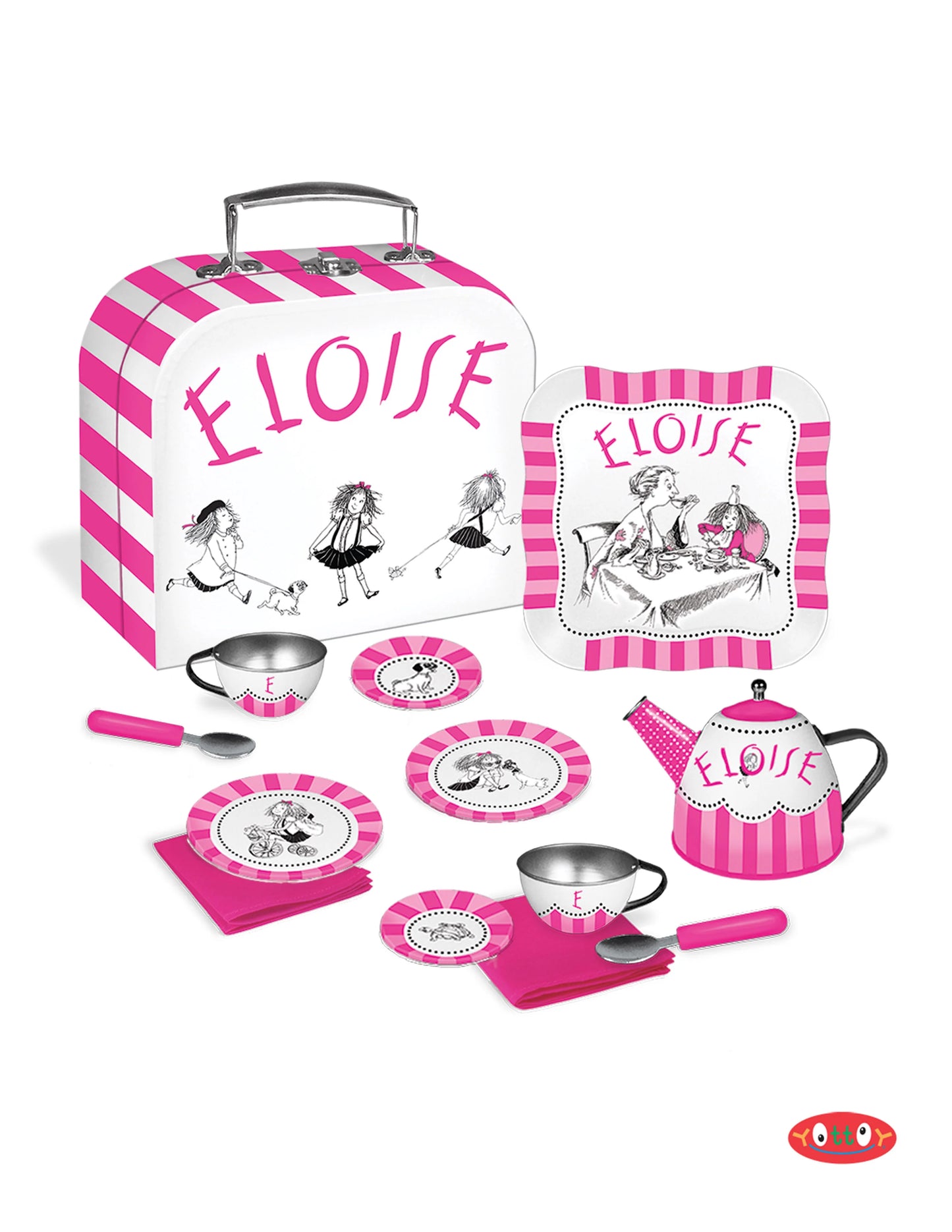 Eloise Tin Tea Set 14 pcs