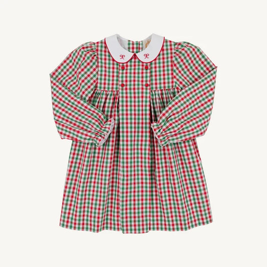 Della Marie Dress Red Plaid
