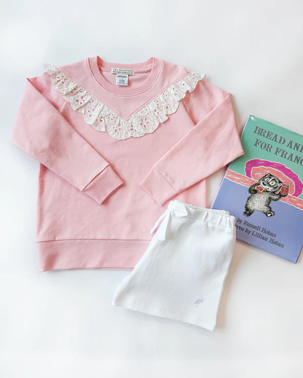 Cassidy Crewneck in Sandpearl Pink