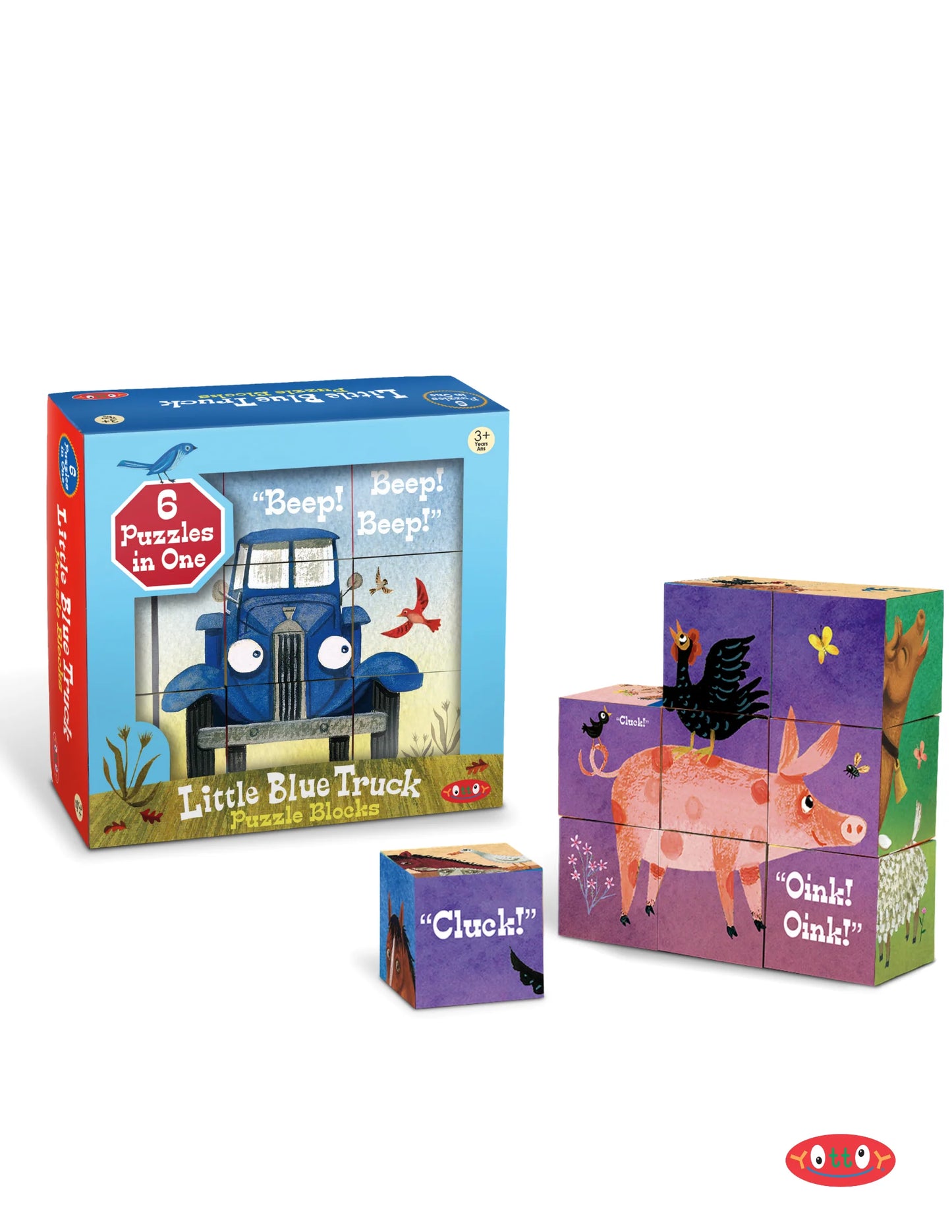 Little Blue Truck Puzzle Block