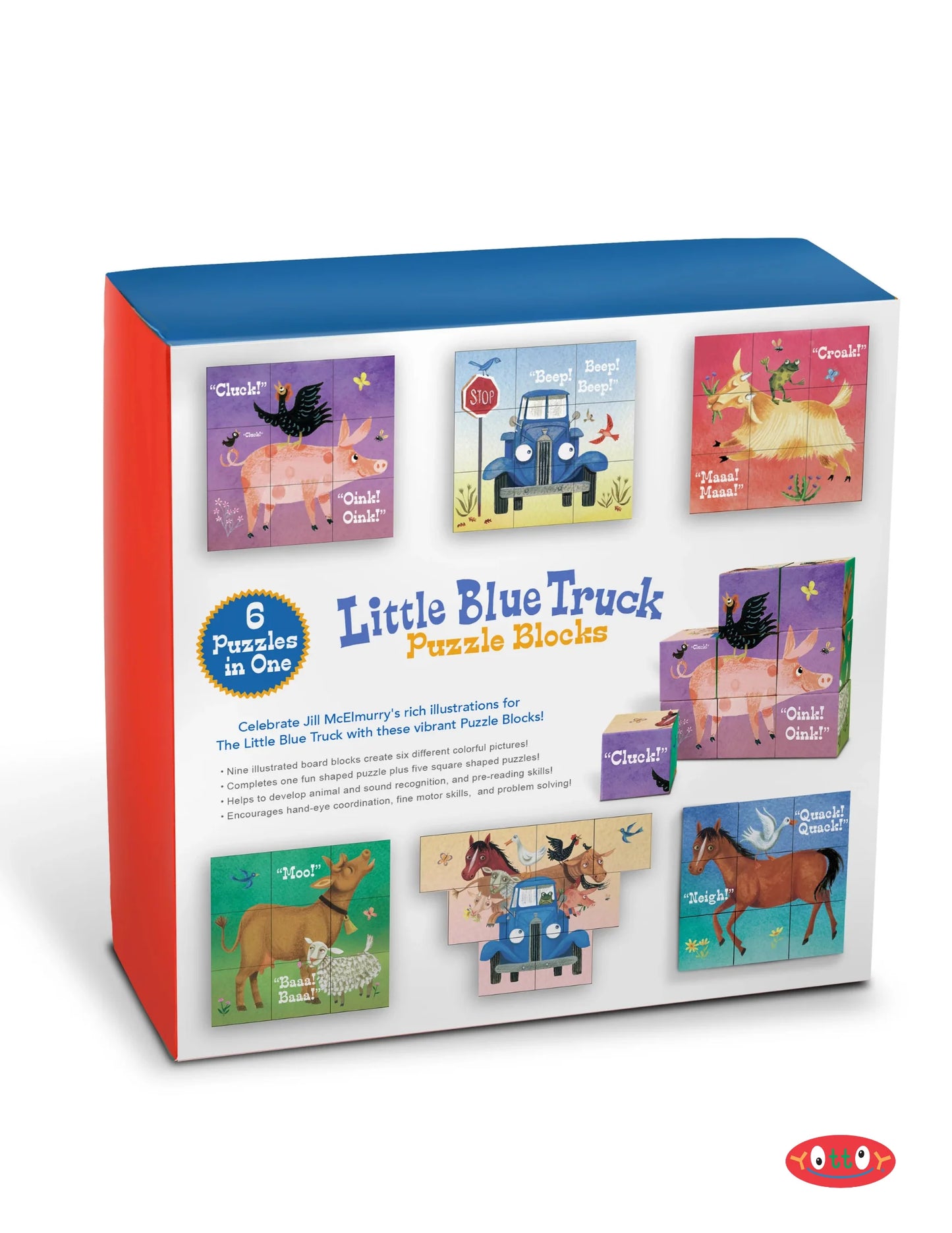 Little Blue Truck Puzzle Block