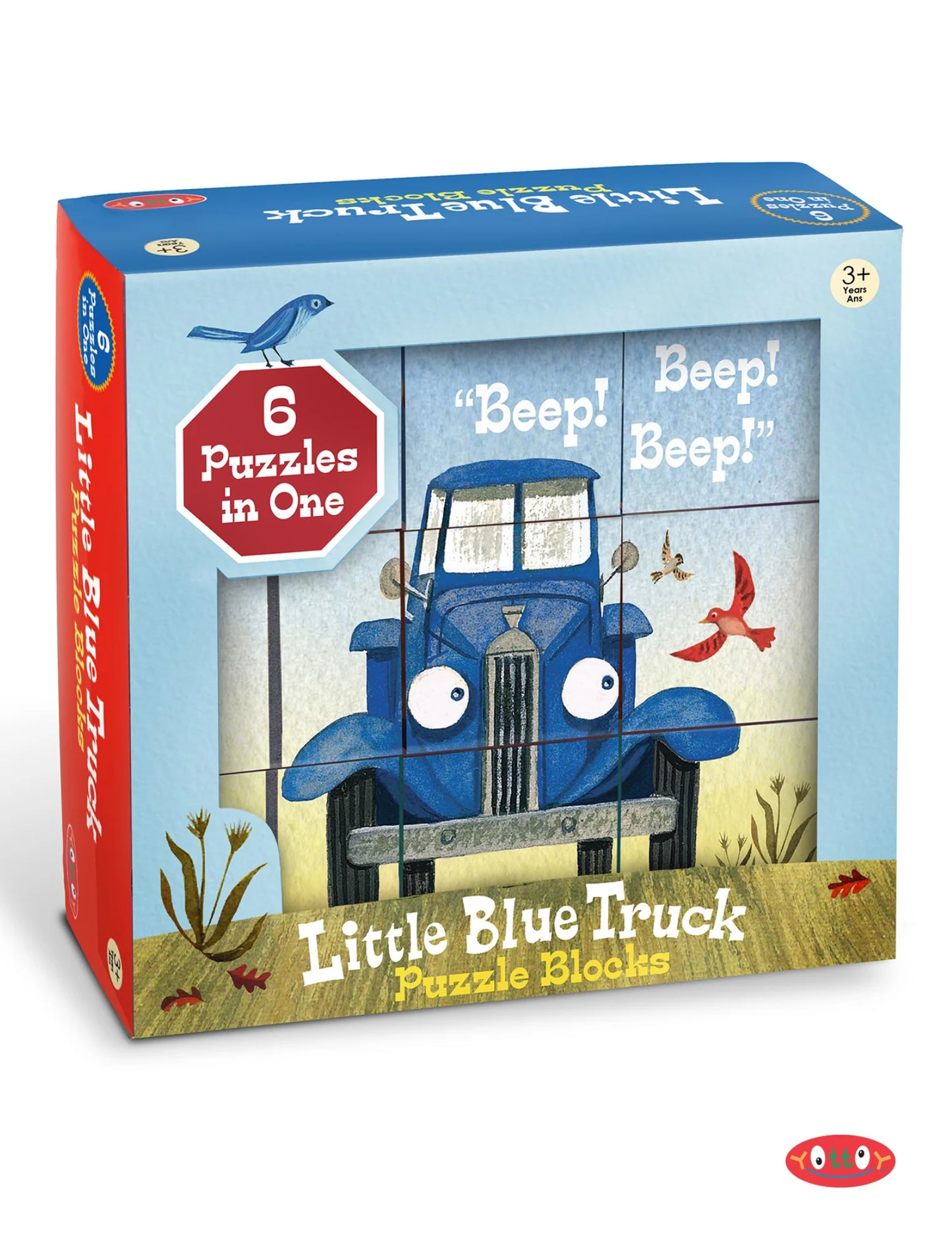 Little Blue Truck Puzzle Block