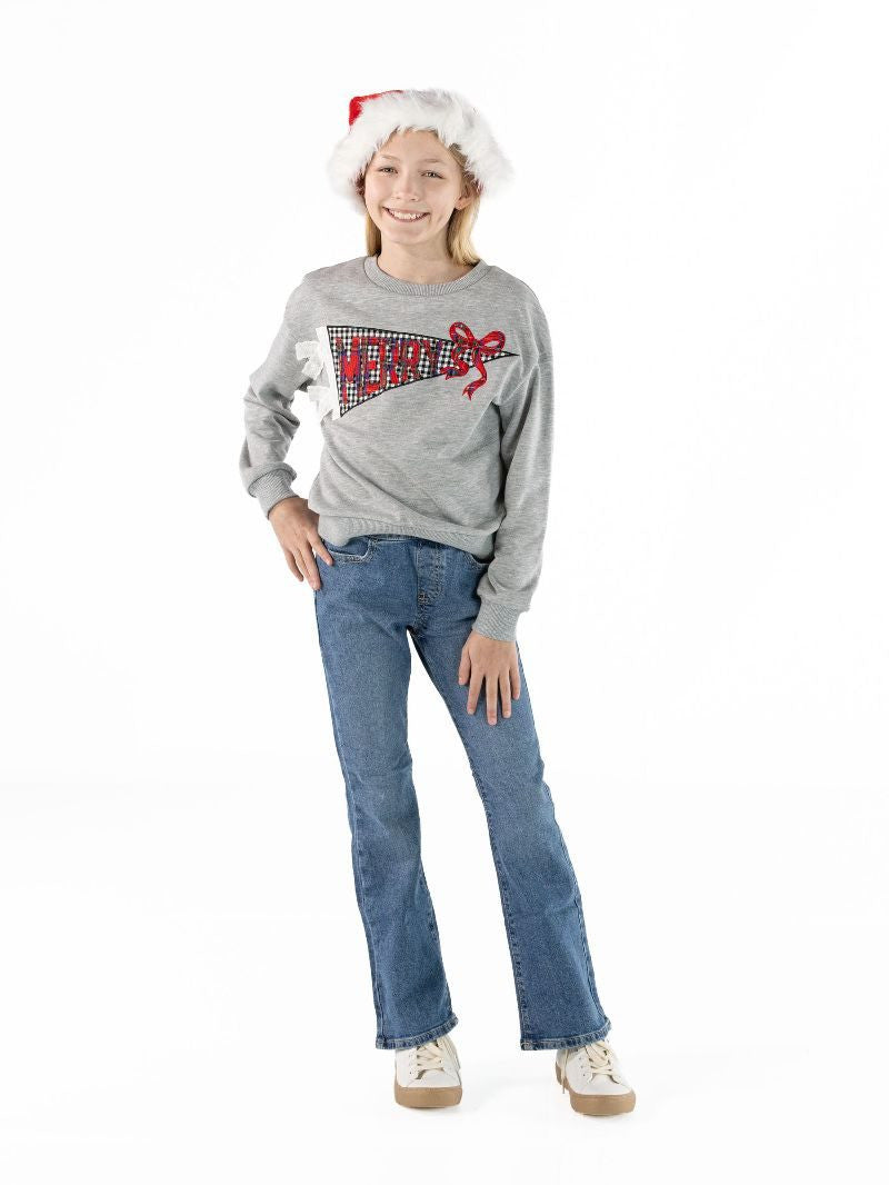 Youth Merry Pennant Crewneck