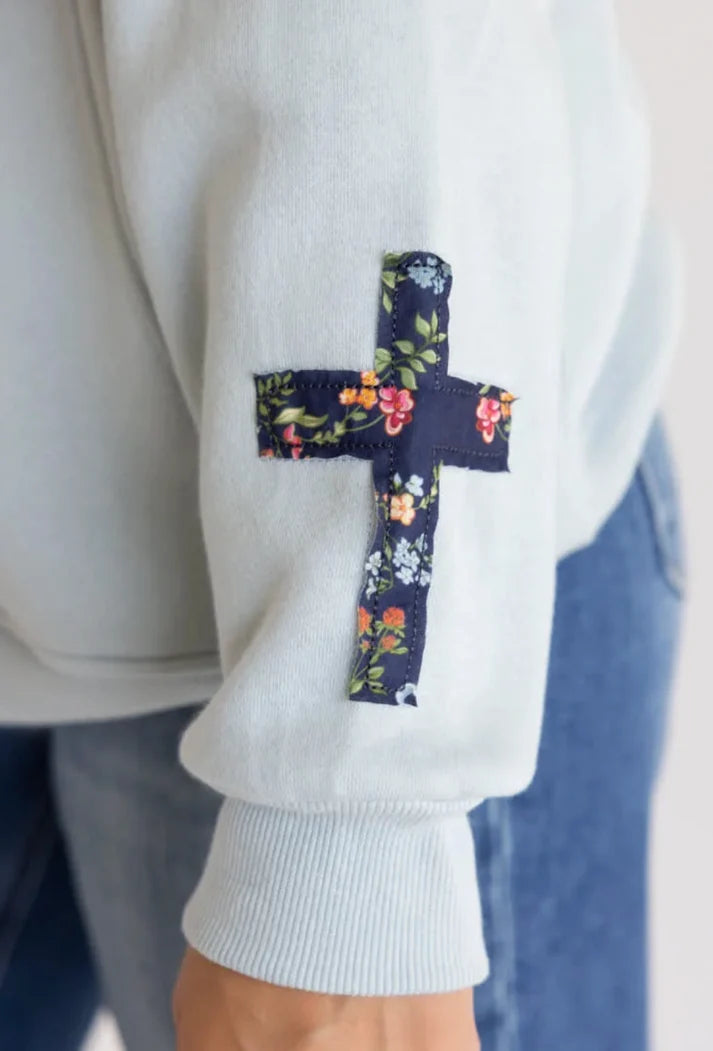 Youth WWJD Applique Hoodie