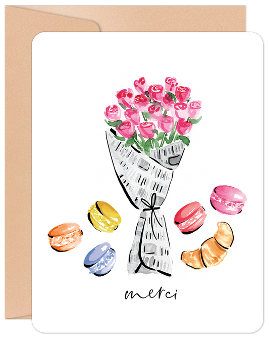 Merci Thank You Card