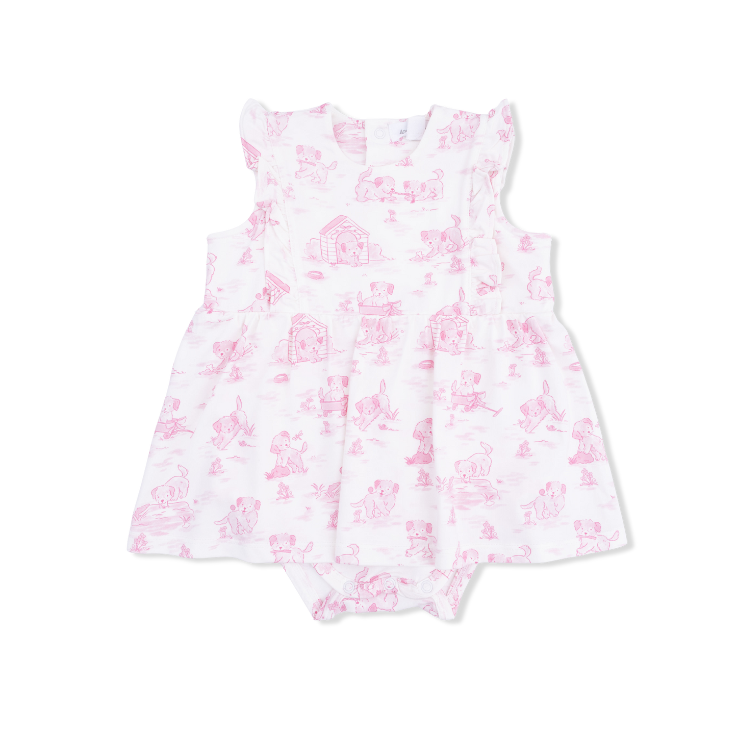 Puppy Toile Dress