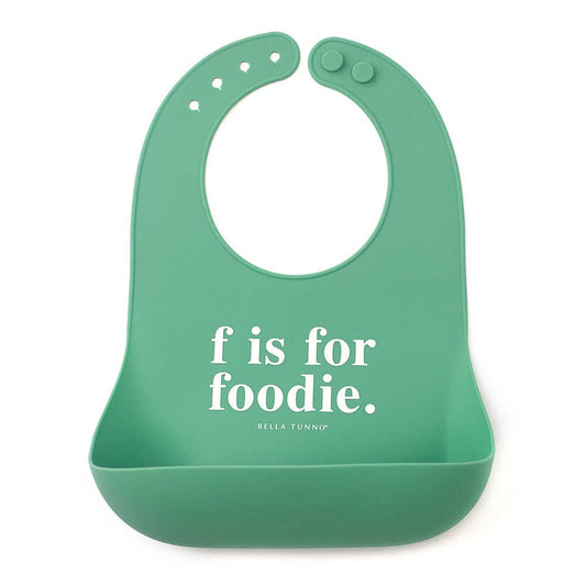 F Is for Foodie Wonder Bib