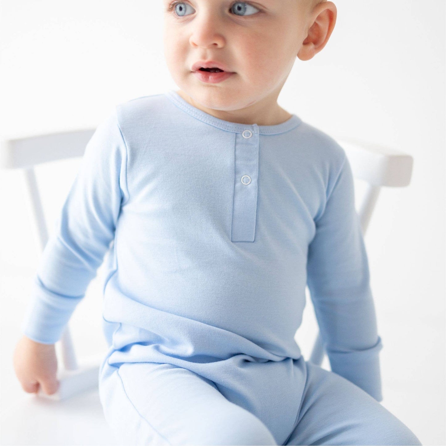 Luna & Arlo Basics Playsuit Sky