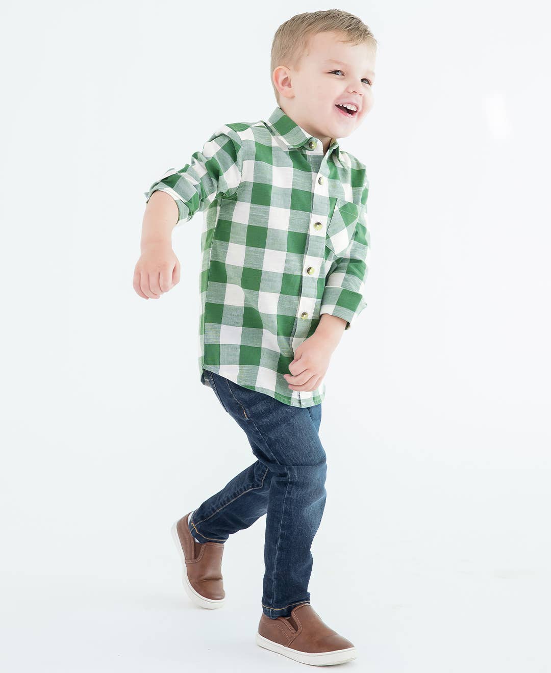 Boys Medium Wash Jeans