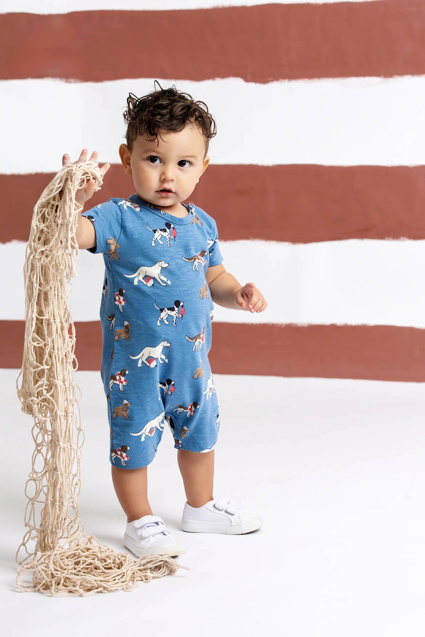 Nantucket Pups Romper