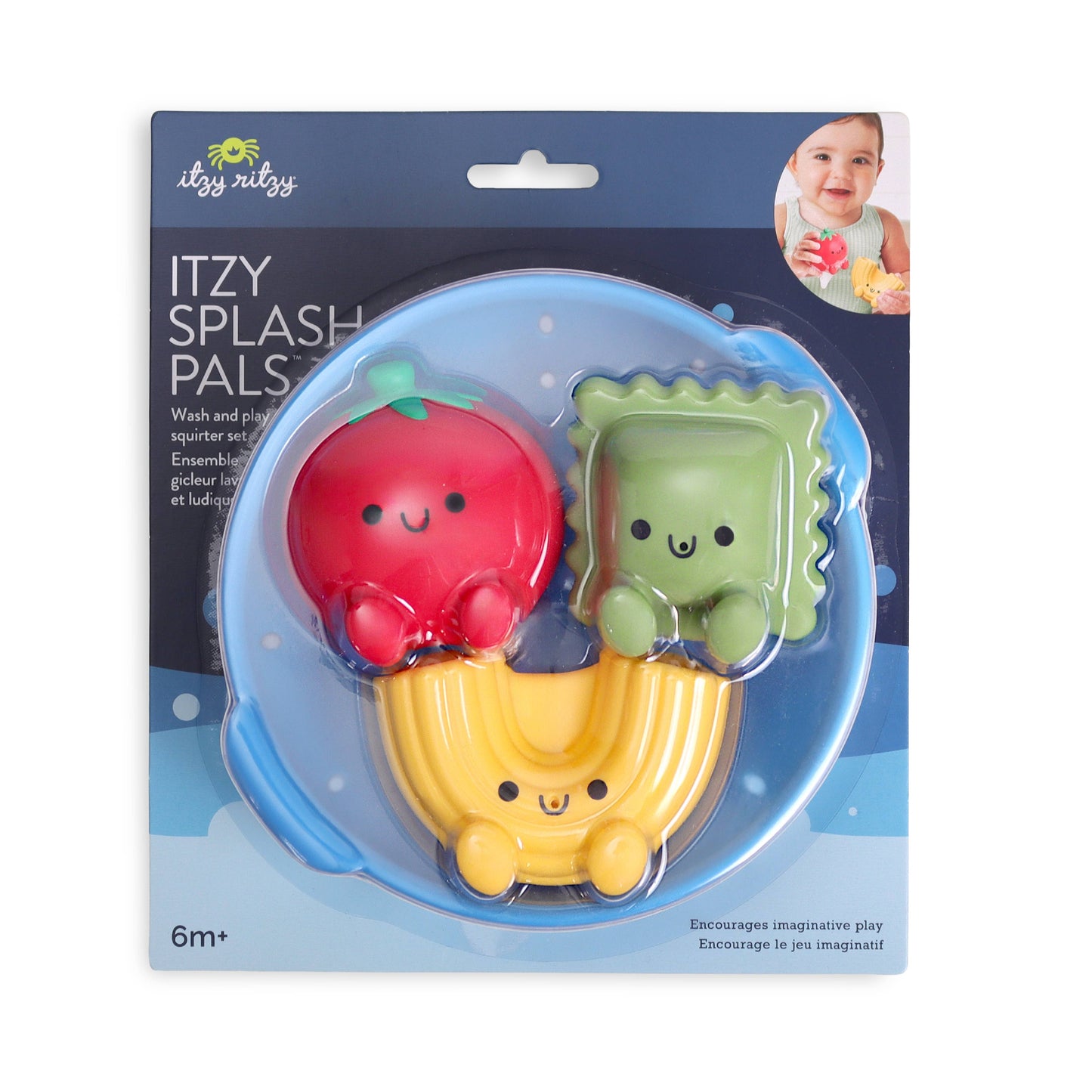 Pasta Itzy Splash Pals™ Bath Toys