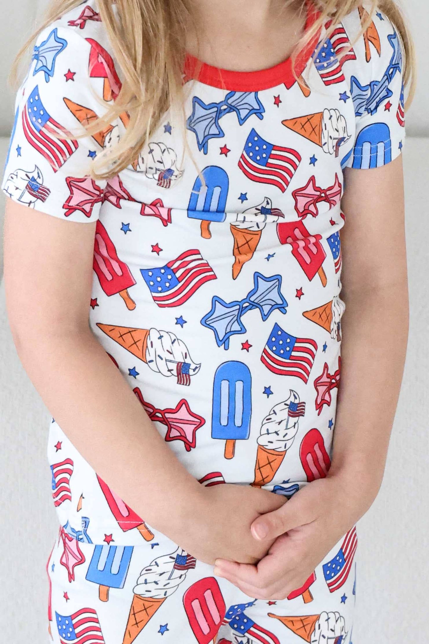 Red, White & Cool PJs