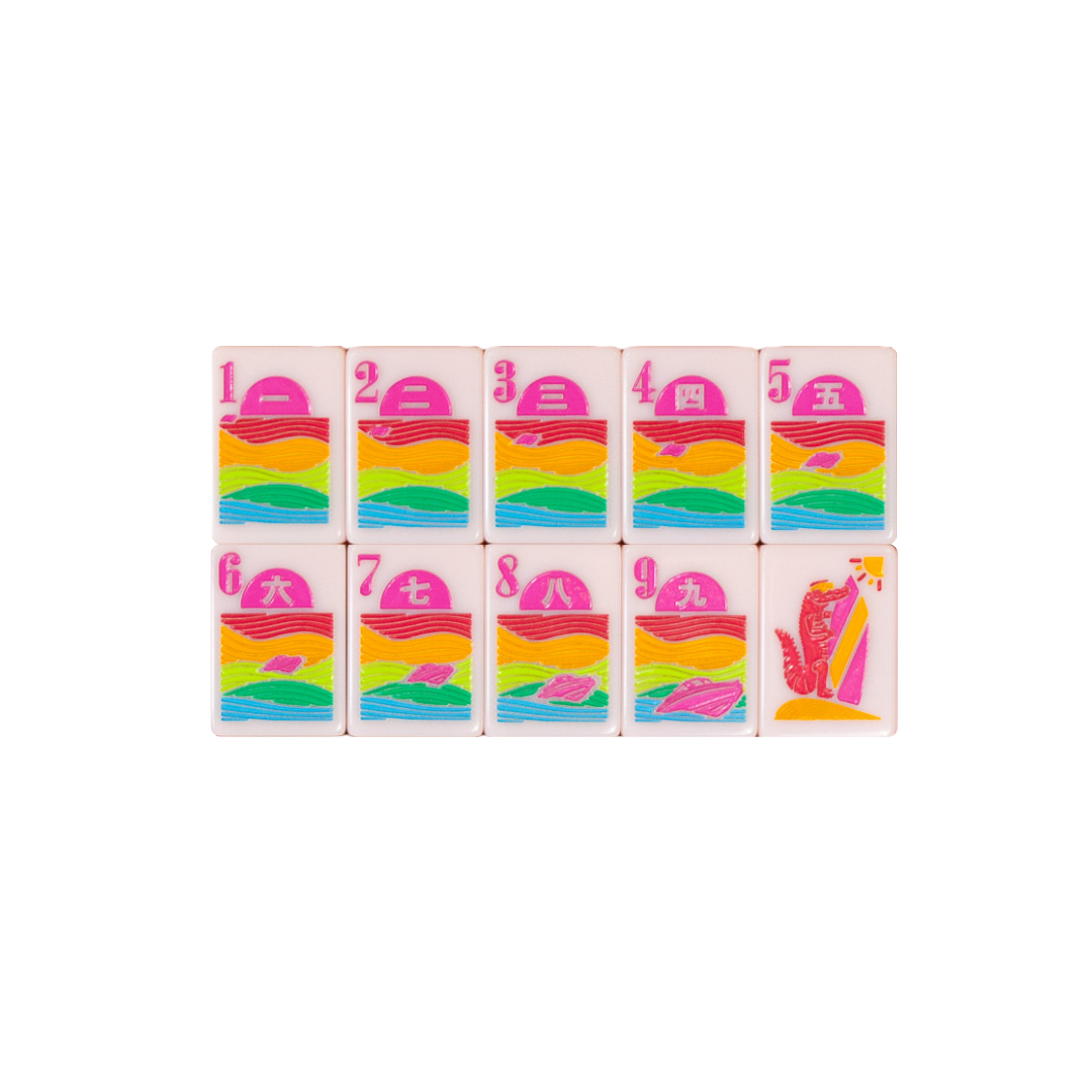 Florida Series Mahjong Tile Set