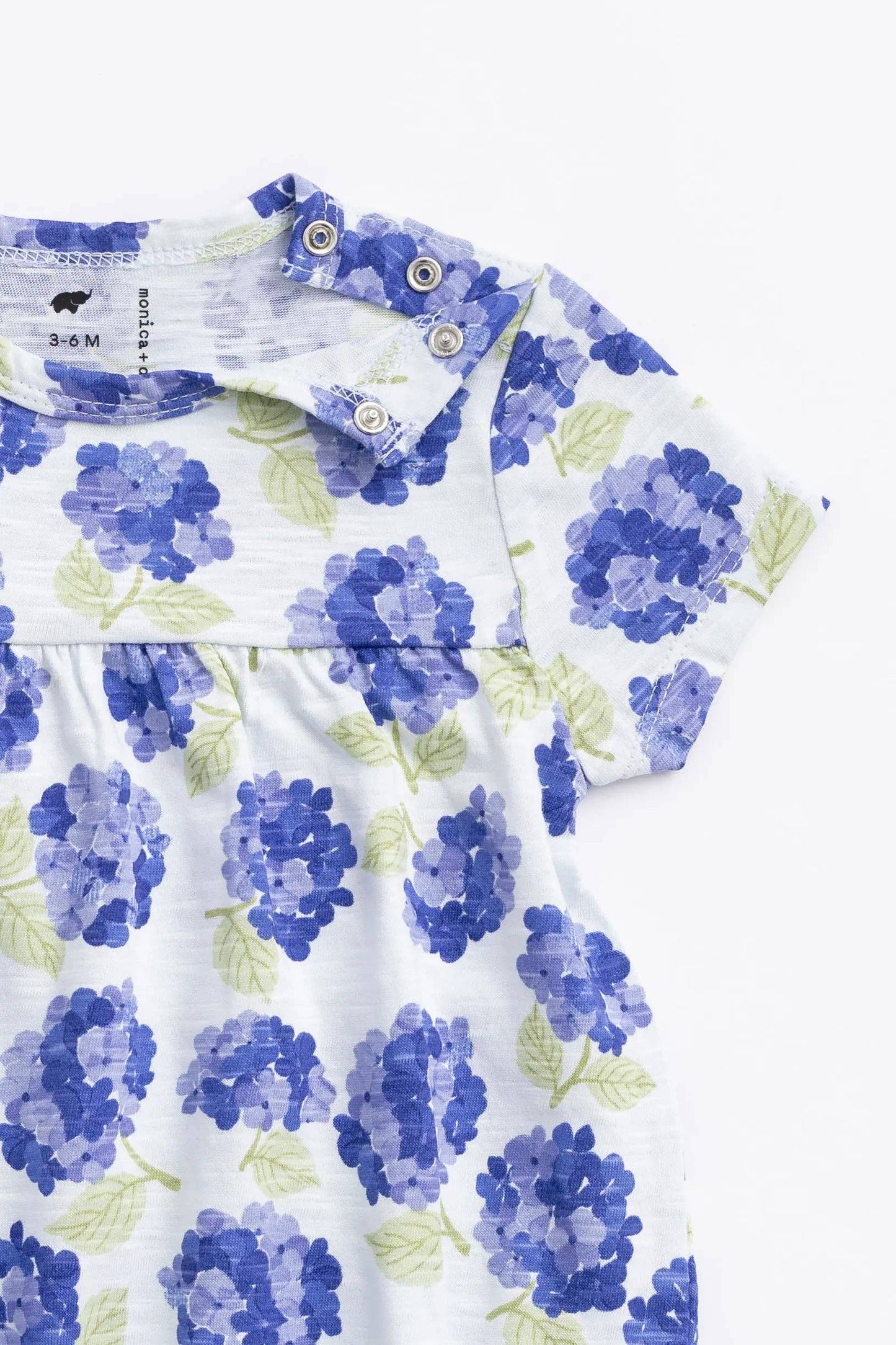 Hydrangeas Bubble Romper