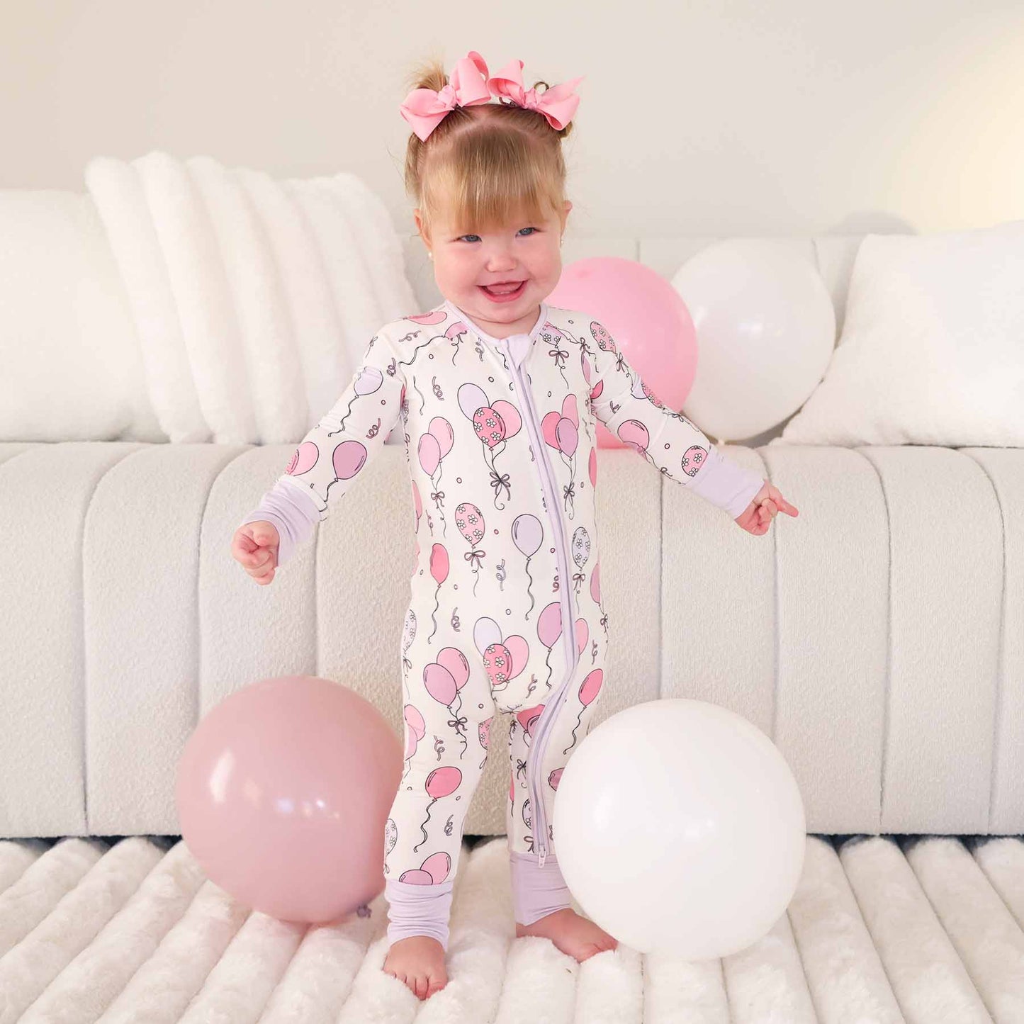 Balloon Convertible Zip Romper