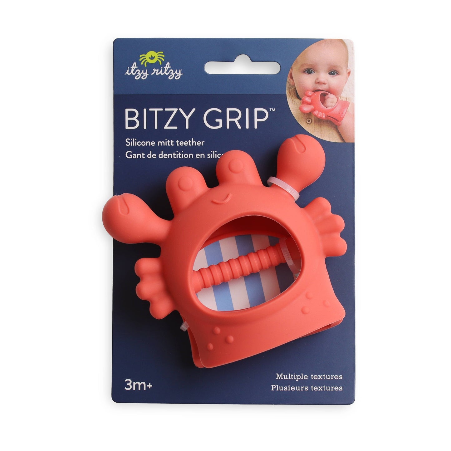 Crab Bitzy Grip™ Teether