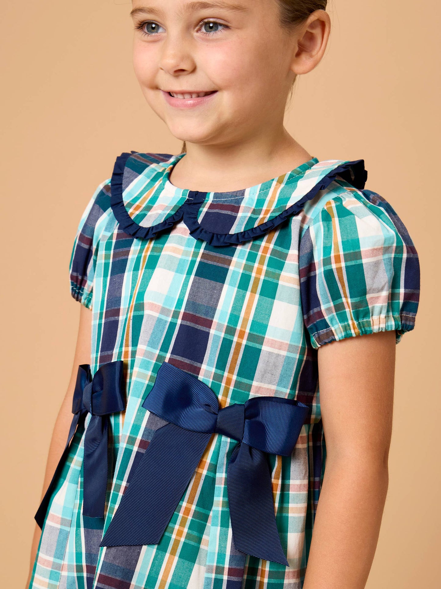 Forrest Plaid Woven Dress