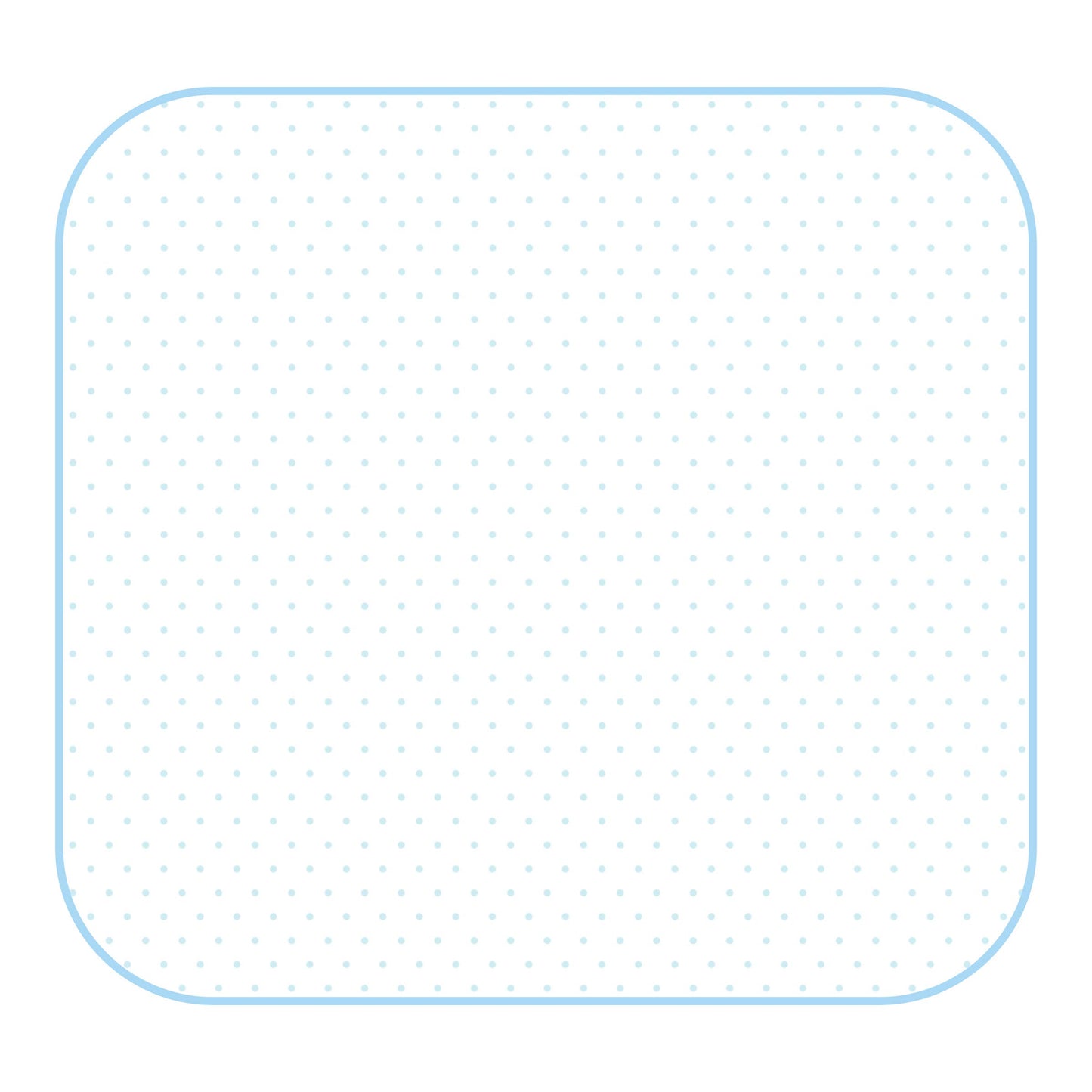 Blue Mini Dots Swaddle Blanket