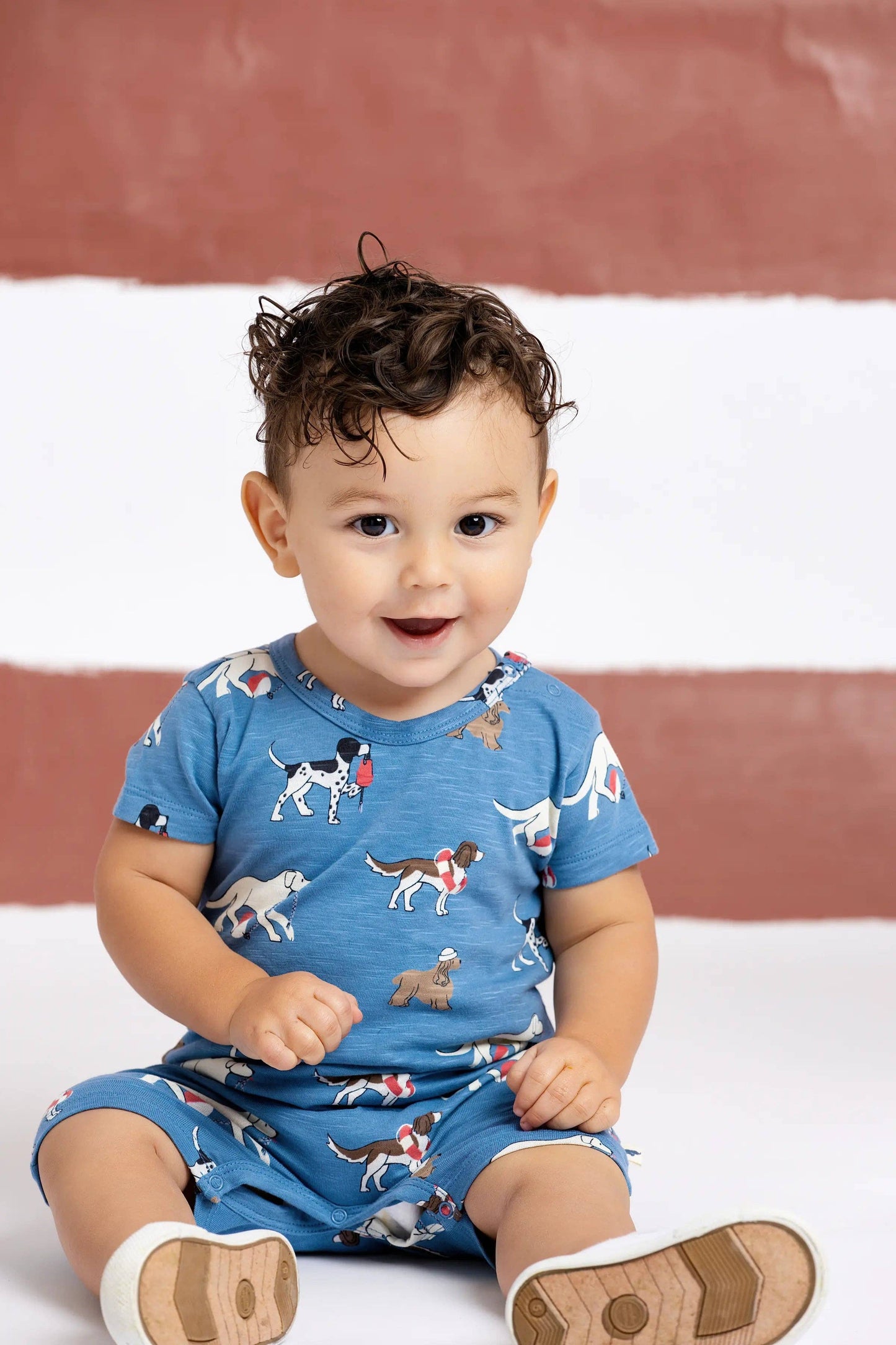Nantucket Pups Romper