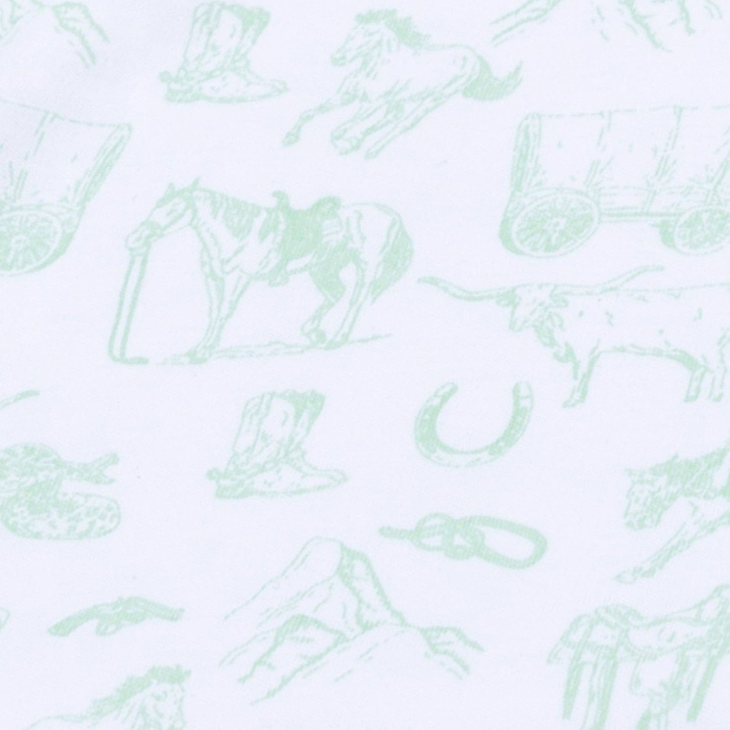 Wild West Toile Footie