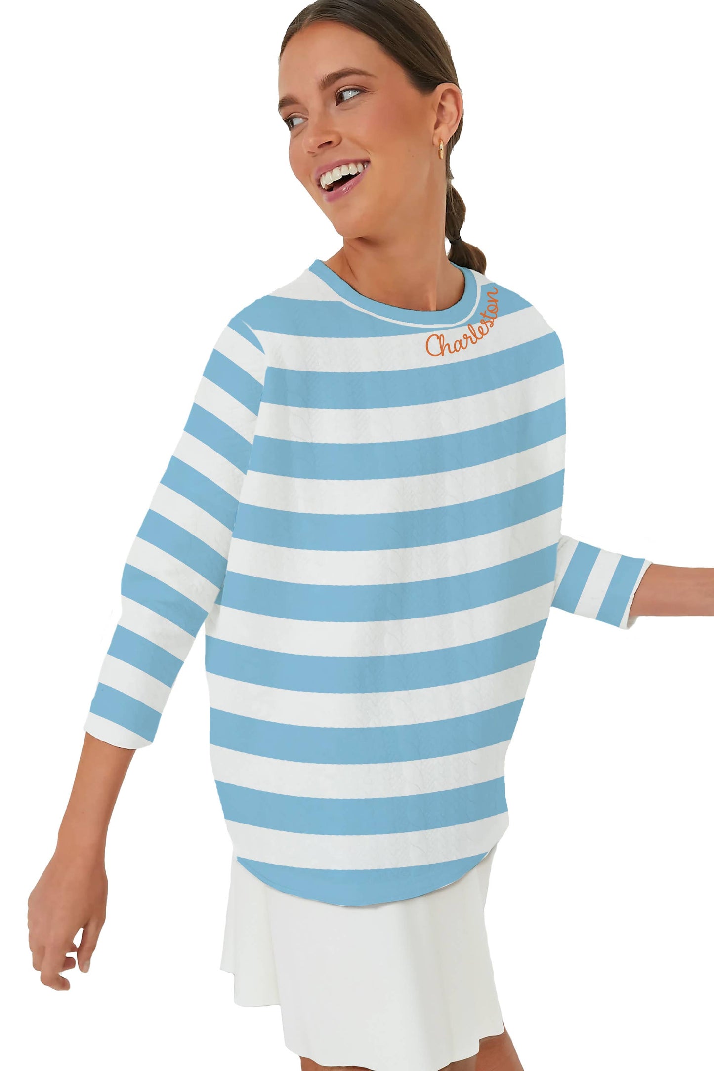 Kentucky Stripe Swing Sweatshirt