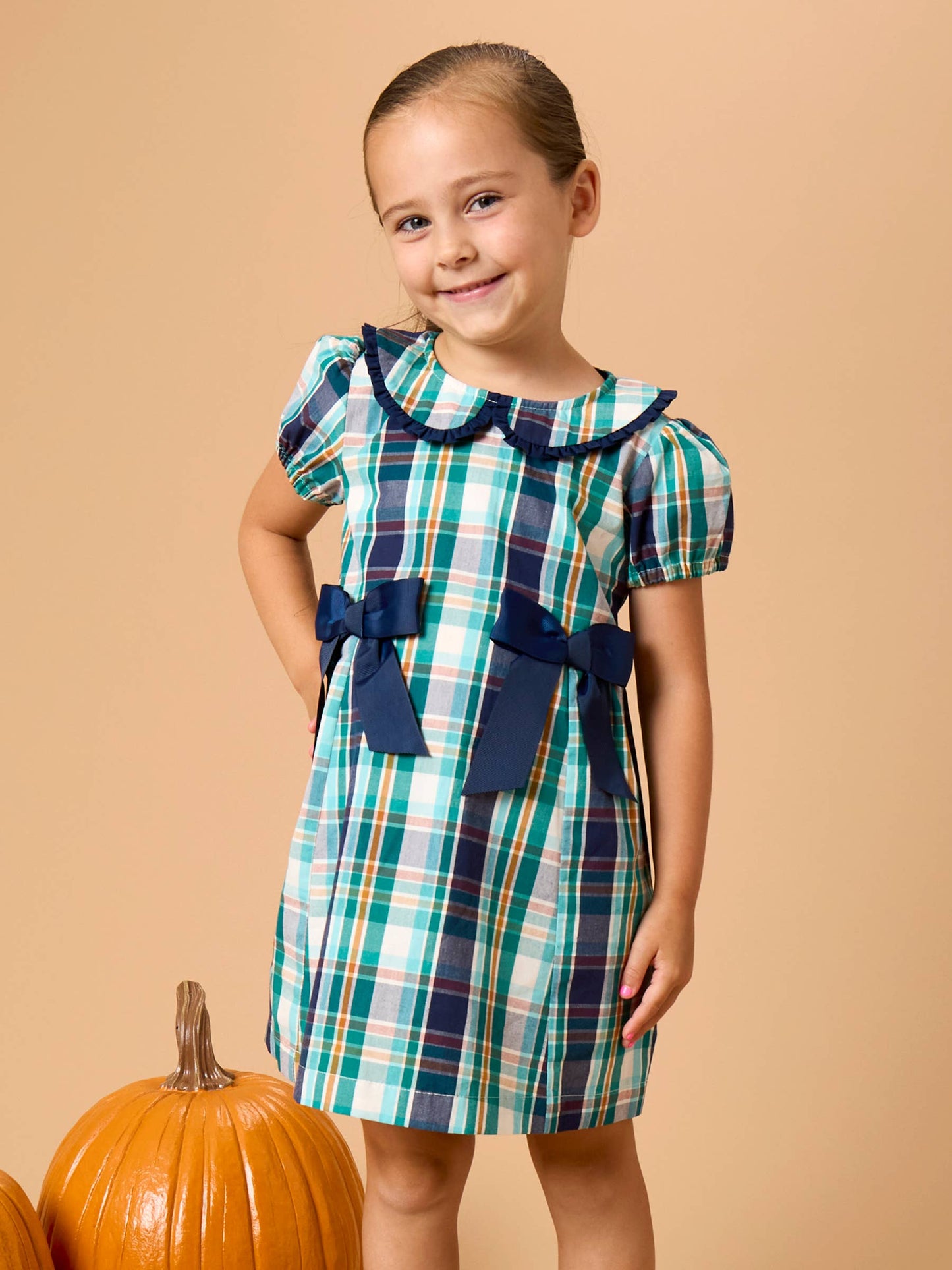 Forrest Plaid Woven Dress