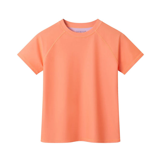 Short Sleeve Orange Rashguard