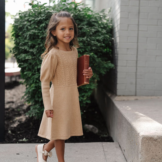 Organic Cable Dress Baby