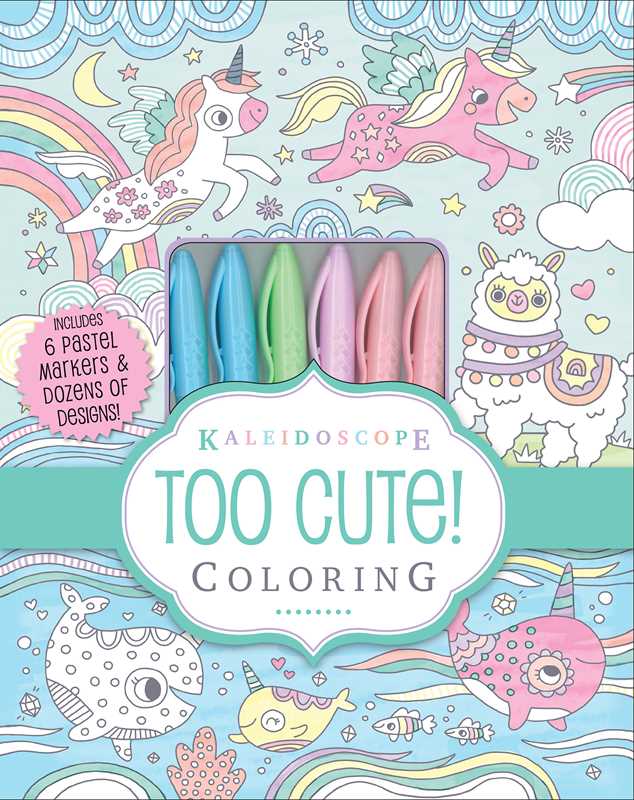 Kaleidoscope: Marker Coloring Set