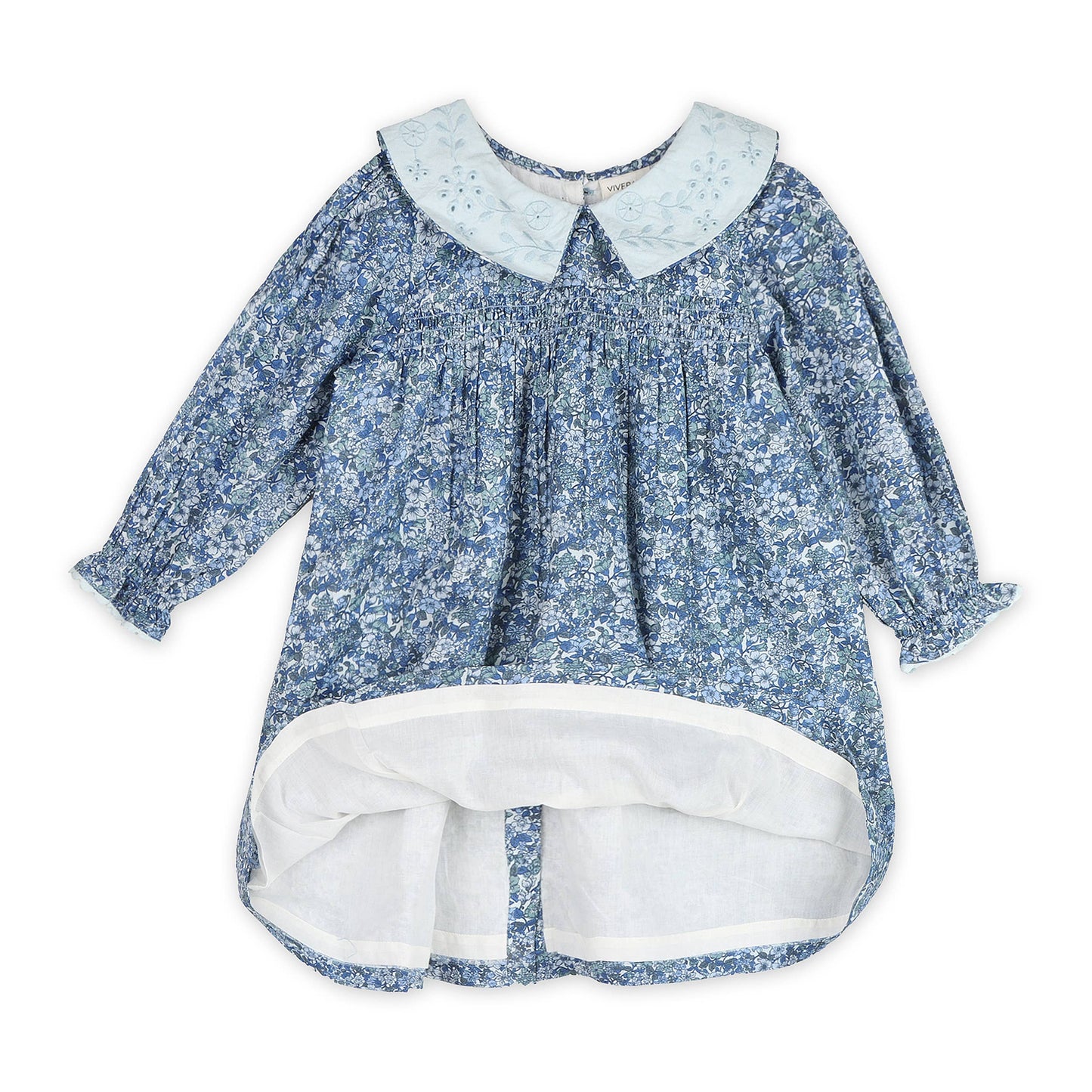 Kate Embroidered Collar Dress