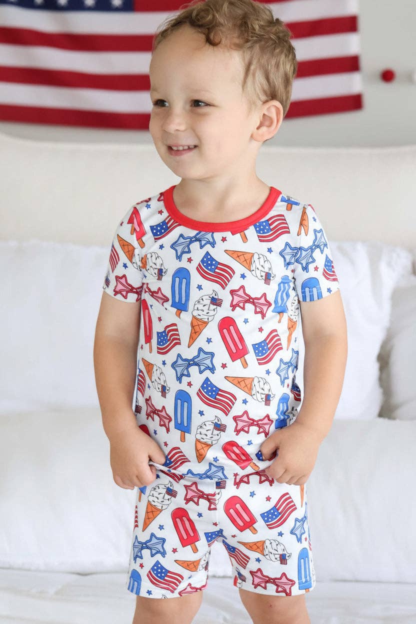 Red, White & Cool PJs