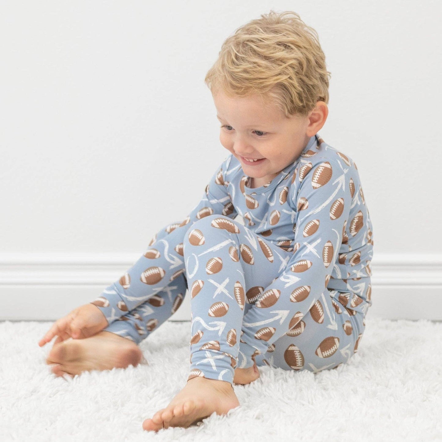 Big Kid Pajama Football