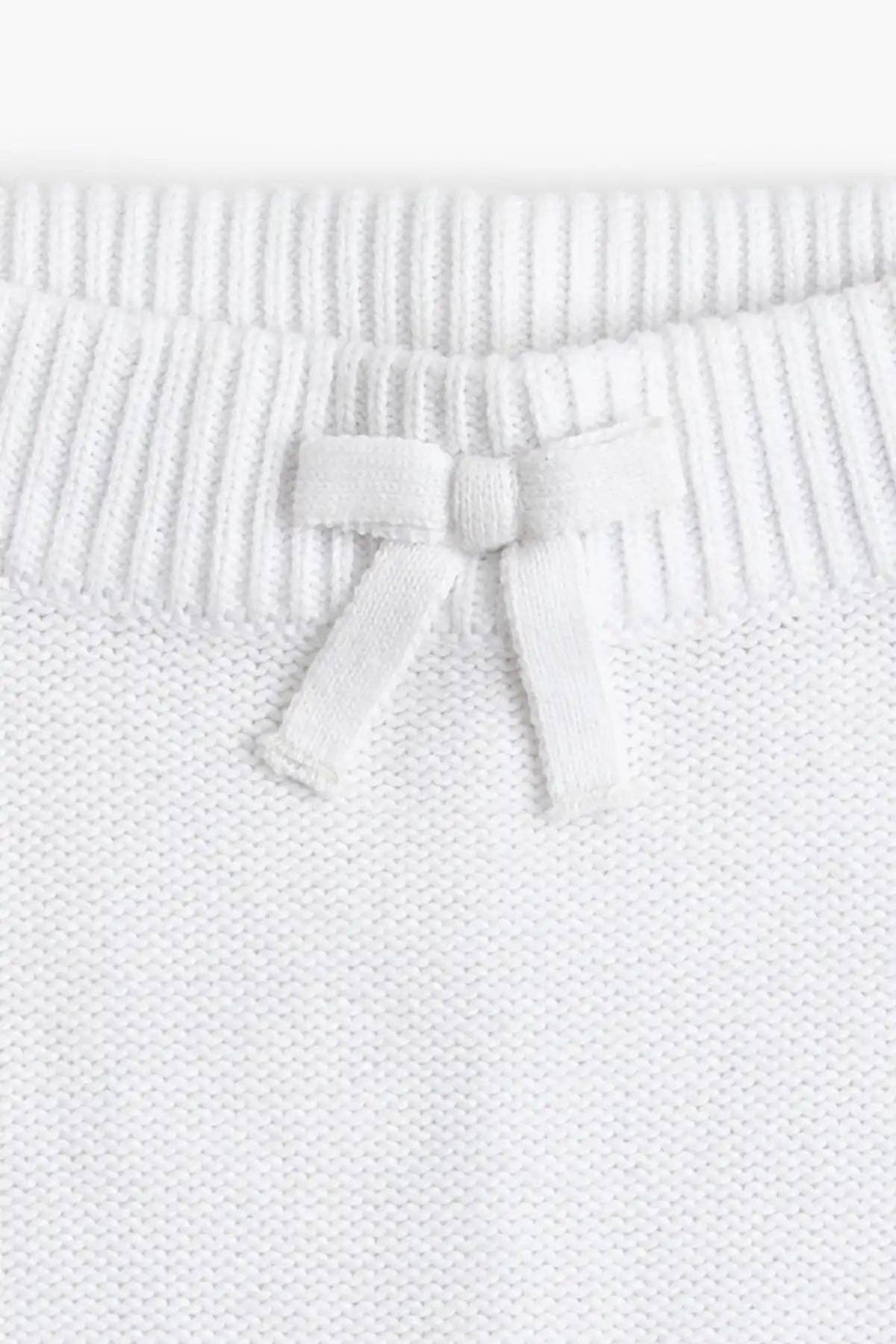 Little Darling Sweater Set White