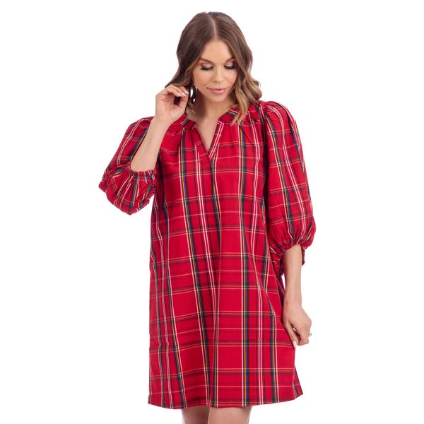 Babs Balloon Sleeve Dress