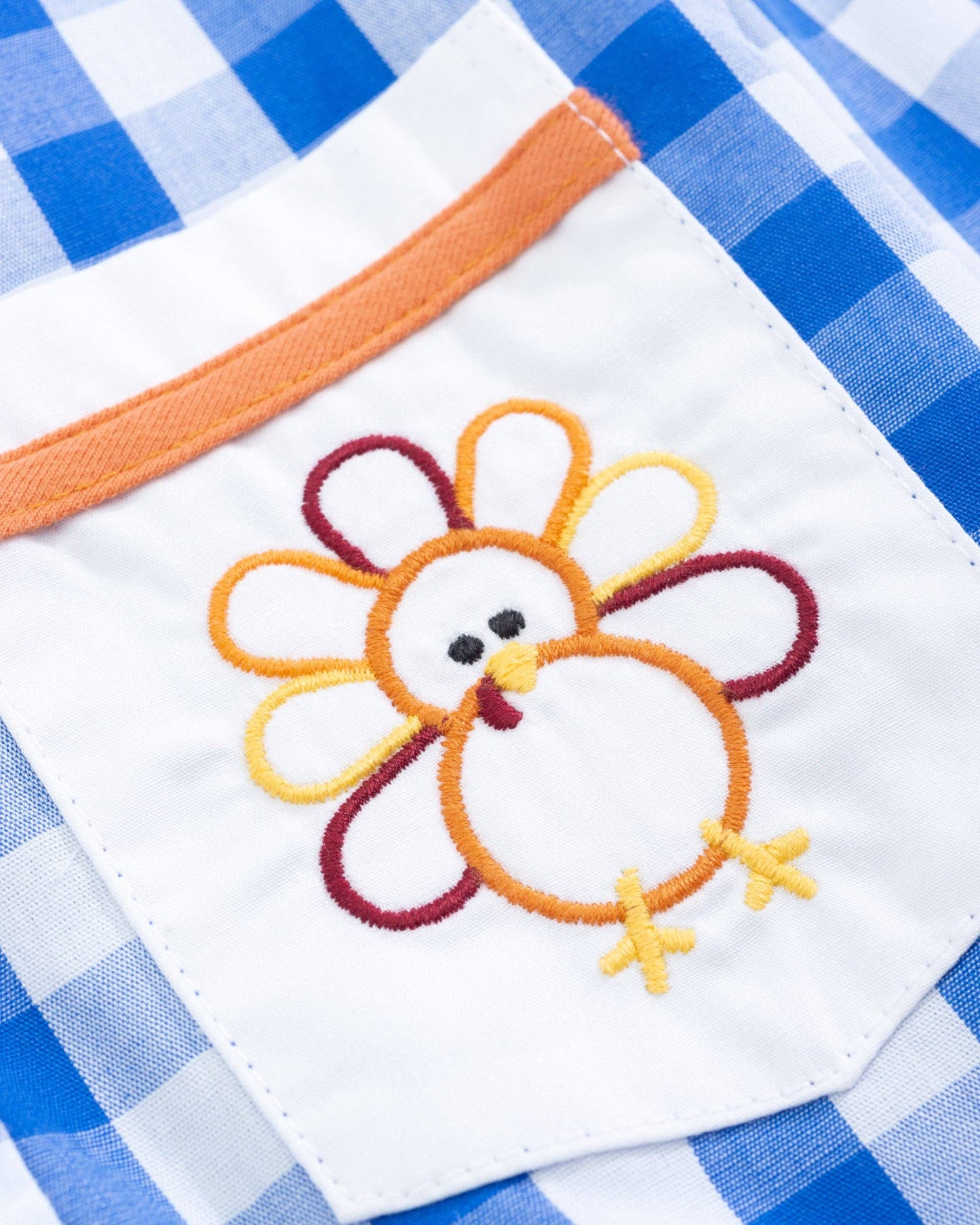 Turkey Gingham Button Down